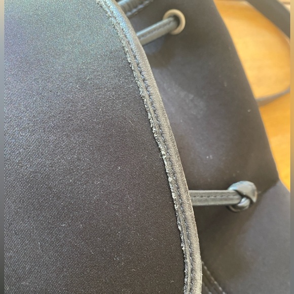 Black microfiber coach backpack, used condition - Picture 4 of 11